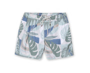 Mens Textured Stretch Volley Swim Shorts