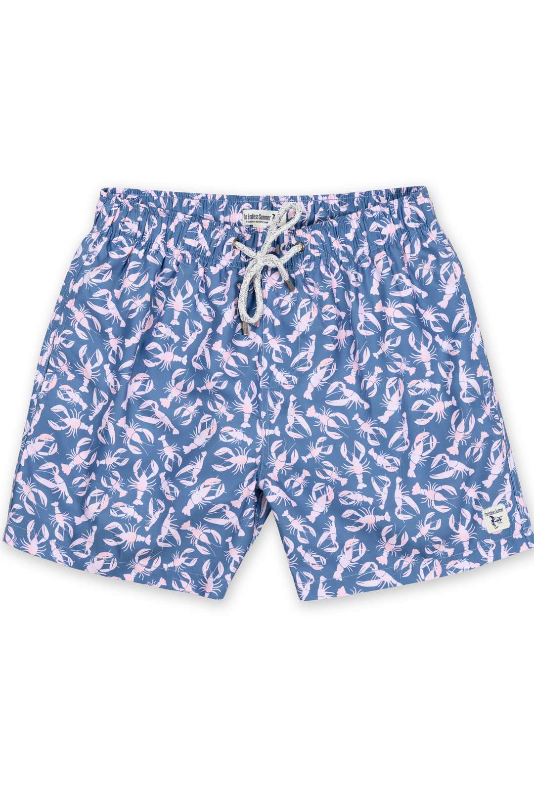 Ted outlet Baker Men's Suntime Lobster Swim Trunks Blue/White Size Large