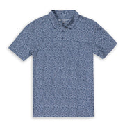 Mens Performance Printed Pique Polo