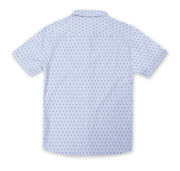 Mens Performance Printed 4-Way Stretch Button Down