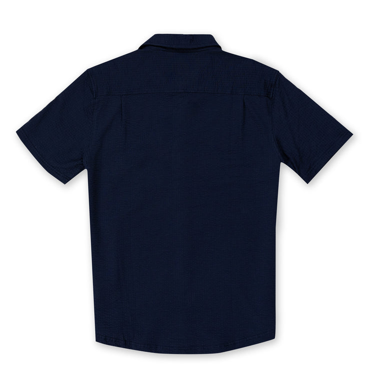 Mens Performance Seersucker Buttondown