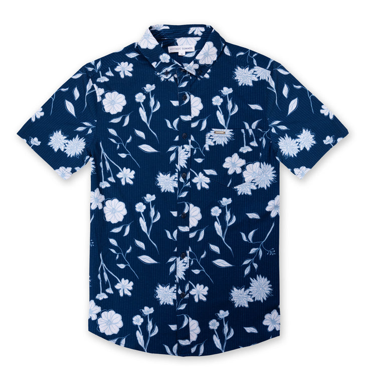 Mens Seersucker Buttondown