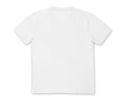 Mens Short Sleeve Beach Notch Tee - White