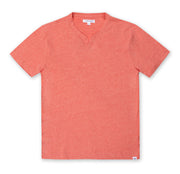 Mens Short Sleeve Beach Notch Tee - Red