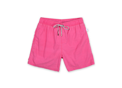 MENS VINTAGE WASH SWIM SHORTS - PINK