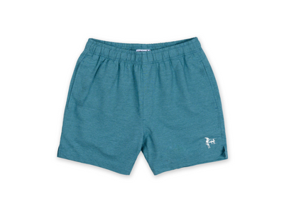 MENS 4 WAY STRETCH HYBRID SHORTS - DARK TEAL