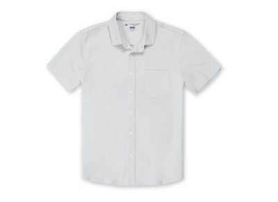 Mens Performance Pique Button Down