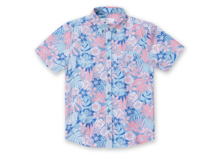 Boys Stretch Buttondown