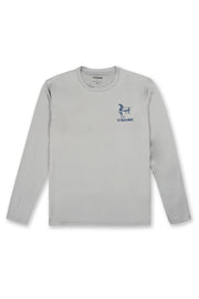 BOYS LONG SLEEVE SUNSHIRT - HEATHER GREY