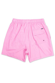 SEERSUCKER SWIM SHORTS - LT PINK